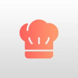 Classic chef's hat icon
