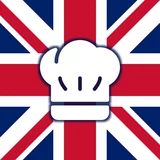 Chef's hat icon on the Union flag